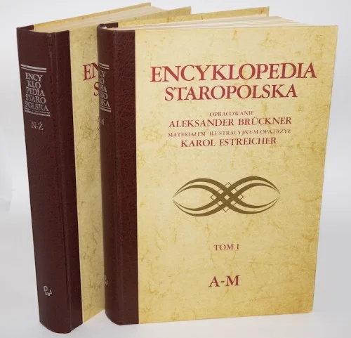 BRUCKNER Aleksander - Encyklopedia staropolska, 1-2 komplet Szybka dostawa