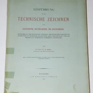 Najlepsza cena ROSS B. - Einf眉hrung in das technische Zeichnen f眉r Architekten (Wprowadzenie do rysunku technicznego dla architektów, inżynierów...). 1902, chromolitografie.