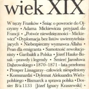 Bezpieczne zakupy BOREJSZA W. Jerzy - Piękny wiek XIX