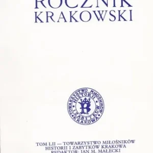 Darmowy zwrot ROCZNIK KRAKOWSKI T. LII 1986r.
