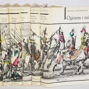 SIENKIEWICZ Henryk - Trylogia. Ogniem i mieczem. Potop. Pan Wołodyjowski. [oprac. graf. Jerzy Jaworowski] Popularny