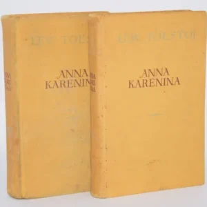 TOŁSTOJ Lew - Anna Karenina, 1-2 komplet. Ilustr. A. Uniechowski. Warszawa 1954. Premium