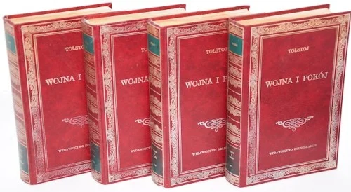 Obniżka ceny TOŁSTOJ Lew - Wojna i pokój 1-4 komplet, wyd. dolnośląskie