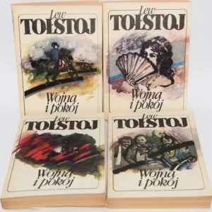 Hit cenowy TOŁSTOJ Lew - Wojna i pokój, 1-4 komplet PIW