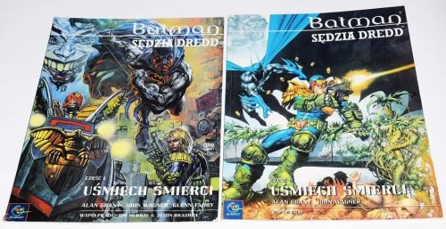 BATMAN SĘDZIA DREDD 1-2 UśMIECH śMIERCI Ostatnia szansa