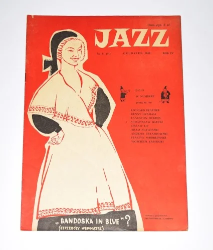 Szybka dostawa Jazz - ilustrowany miesięcznik muzyczny. Nr 11. Rok IV. Grudzień 1959r.