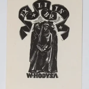 Bestseller Ex libris [autorstwa A. Młodzianowskiego] Włodzimierza Hodysa (1905-1987) - polski historyk sztuki, pedagog, animator kultury.