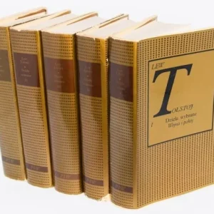 TOŁSTOJ Lew - Dzieła wybrane, 1-5 komplet (m.in. Anna Karenina, Wojna i pokój i inne), ZŁOTA SERIA Bezpieczna płatność