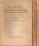 Bar Adam - Słownik pseudonimów i kryptonimów pisarzy polskich oraz Polski dotyczących. T.I/III. Ekspresowa dostawa